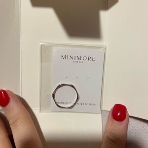 925 Sterling Silver Wavy Ring